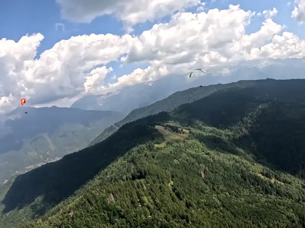 Décollage de Chamoux sur Gelon