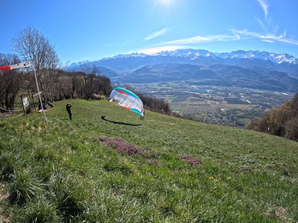 Décollage en air calme