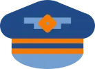 Casquette de pilote