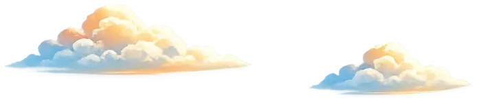 nuages dans le ciel d'aix les bains